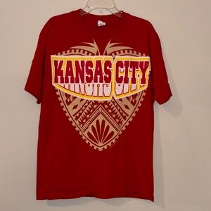 Kansas City Red Tribal‎ Graphic TShirt